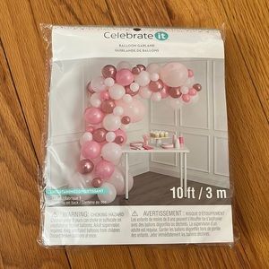 Pink Balloon Garland